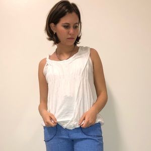 White Double Layer Tank